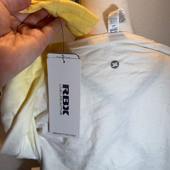 RBX ombre yellow and white fade sweater - Picture 2 of 3